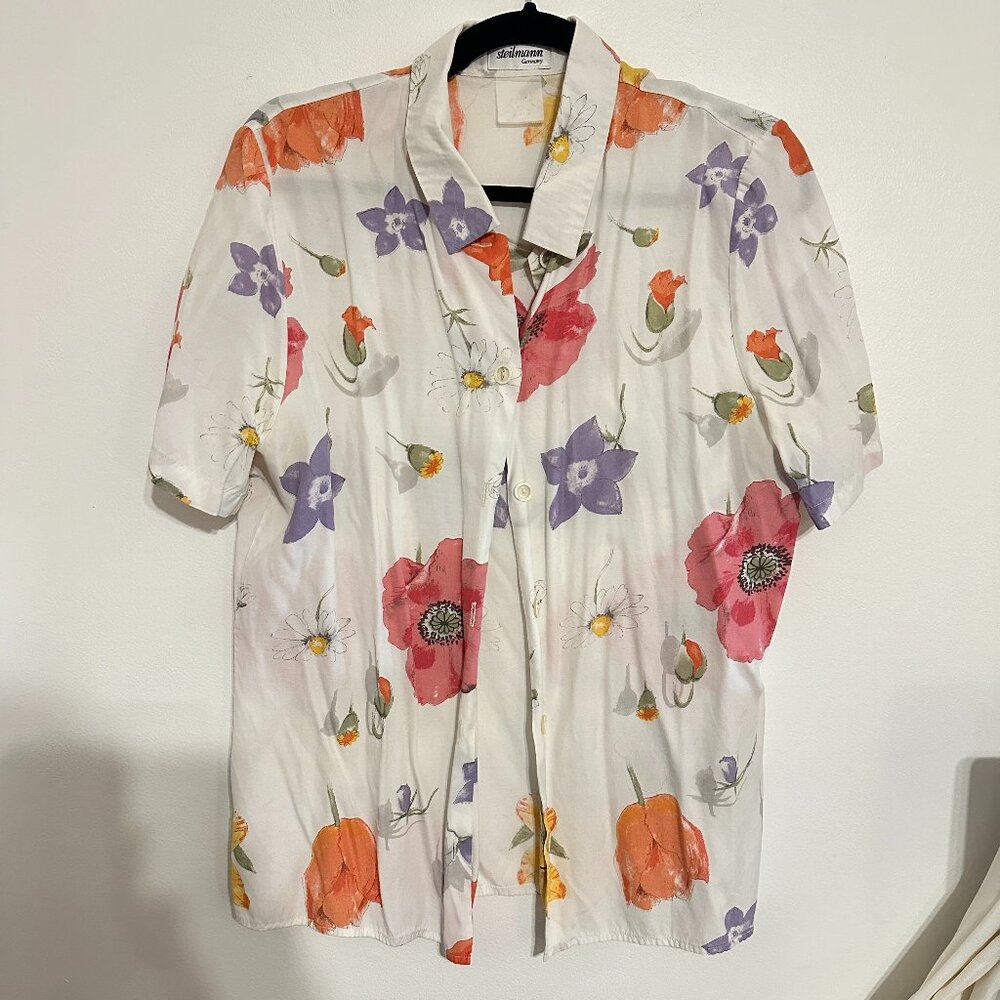 Vintage 90s Cotton Button Down